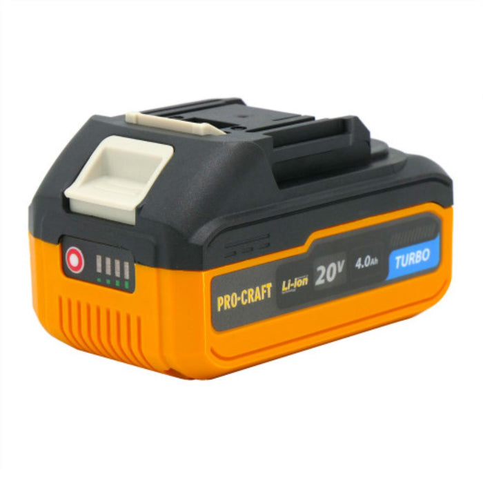 BATTERY 20V 4AH PROCRAFT TURBO