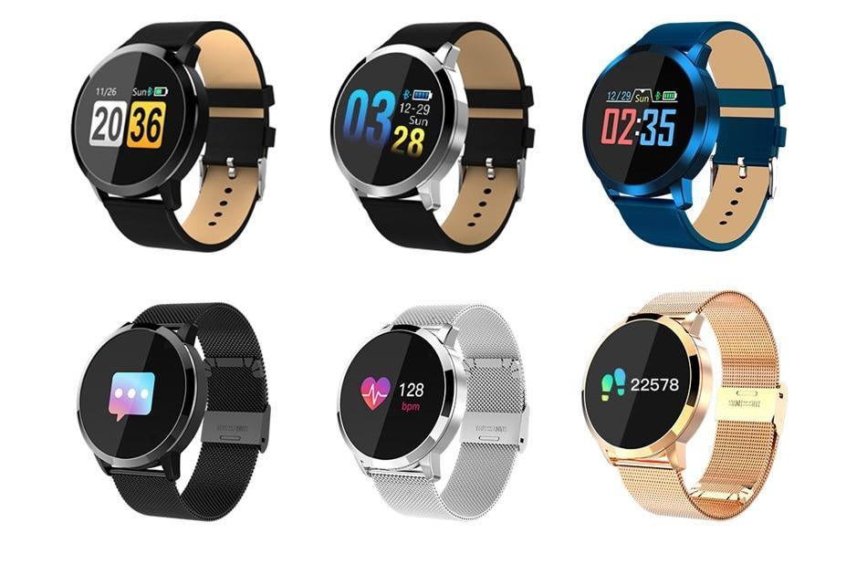 Vektros VQ8 Smart Watch, Waterproof, Sleep Monitoring, Heart Rate, Steps, Blood pressure