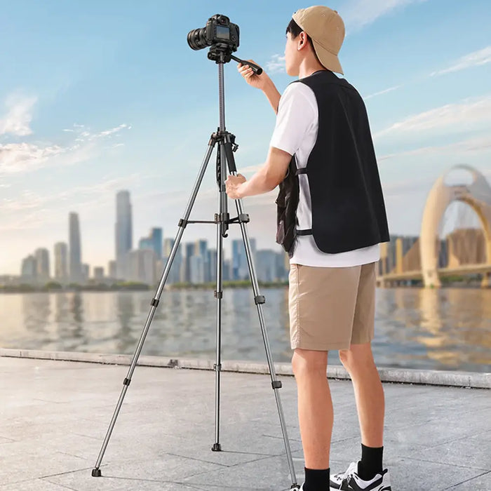 Professional Ugreen LP661 tripod for smartphones and cameras - black and gray - Photo accessories<<<HurtelXML
