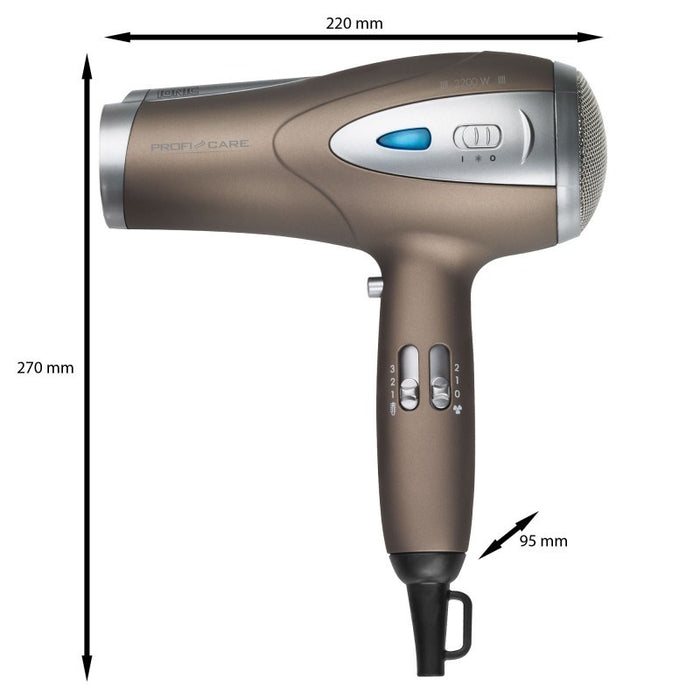 ProfiCare PC-HTD 3113 hair dryer 2200 W Brown