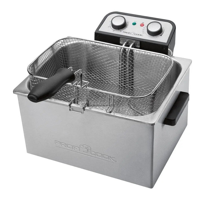 ProfiCook PC-FR 1038 Double Stand-alone 3000 W Silver - FryersAGD-FRY<<<Home Appliance - ProductsAGD<<<ActionPL