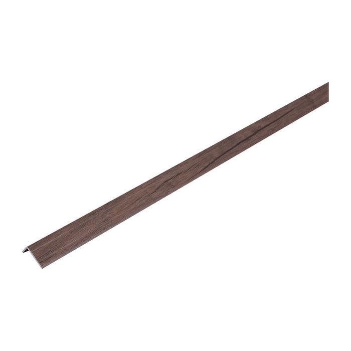 L-SHAPED TRANSITION STRIP PROFILES TRADE 24X10 MM. DARK ANTIQUE 0.9 M.