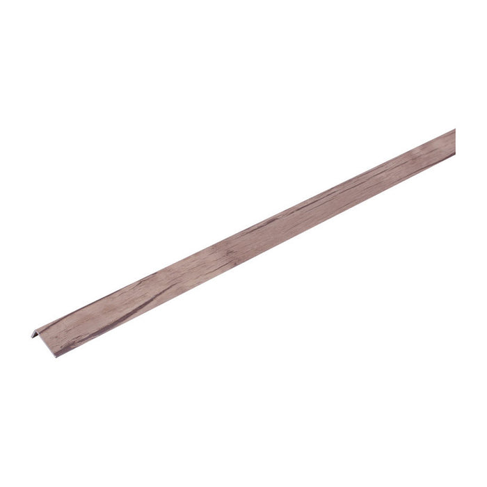 L-SHAPED TRANSITION STRIP PROFILES TRADE 24X10 MM. LIGHT ANTIQUE 2.7 M.