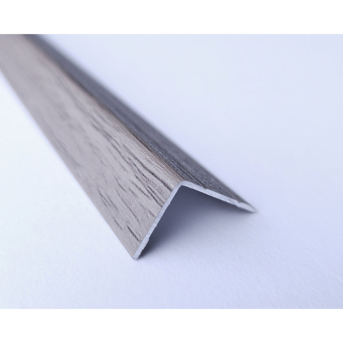 L-SHAPED TRANSITION STRIP PROFILES TRADE 25X17 MM. LIGHT ANTIQUE 0.9 M.