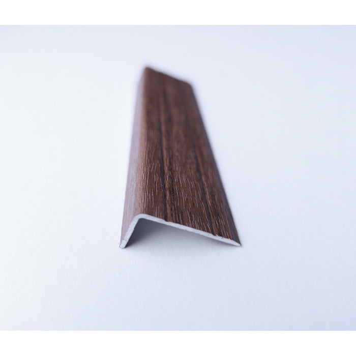 L-SHAPED TRANSITION BOARD PROFILES TRADE 24X10 MM. NATURAL WALNUT 2.7 M.