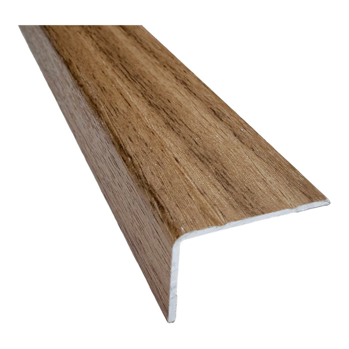 L-SHAPED SLAB 25X17 MM. PROFILES TRADE NATURAL WALNUT 2.7 M