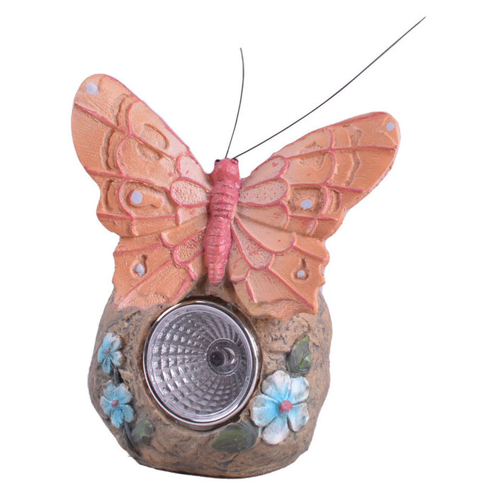 SOLAR DECO FIGURE BUTTERFLY 11CM PROGARDEN