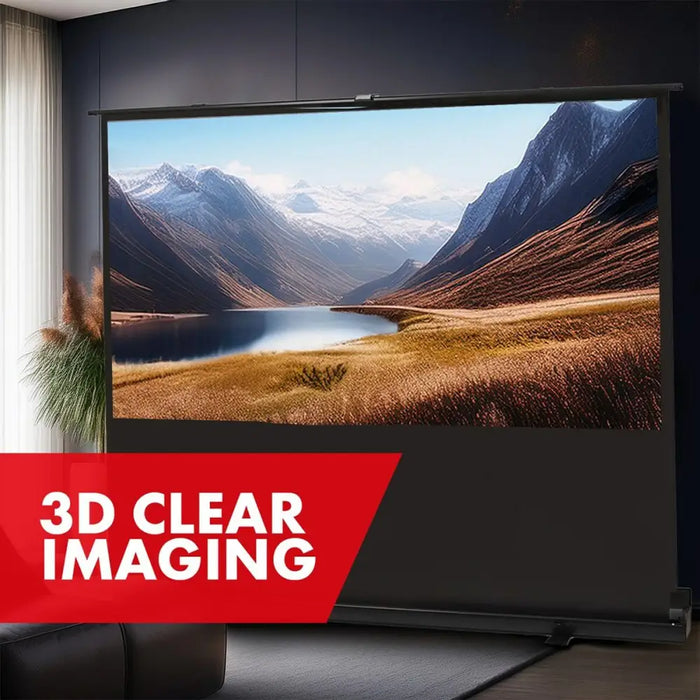 Projection Screen MacLean MC-212 80’’ - Екран за проектори<<<Електроника Периферни и резервни части<<<Компютри|