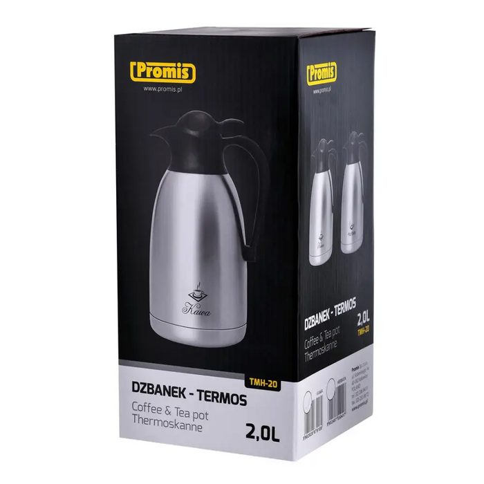 PROMIS Steel jug 2.0 l coffee print - Flasks & thermal mugsAGD-TKT<<<Home Appliance - ProductsAGD<<<ActionPL
