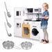 PROMIS WOODEN CHILDREN’S KITCHEN WITH ACCESSORIES - KitchensZDR-KUC<<<(Games and toys) Wooden toysZDR<<<ActionPL
