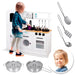 PROMIS Wooden children’s kitchen with accessories - KitchensZDR-KUC<<<(Games and toys) Wooden toysZDR<<<ActionPL