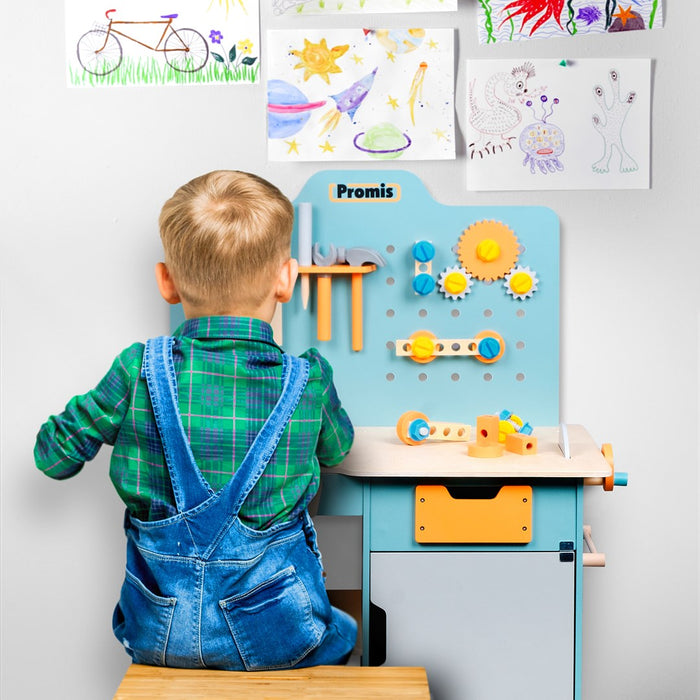 PROMIS Wooden Tool Set - Workshop and toolsORP-WIN<<<(Games and toys) Role play and dress upORP<<<ActionPL