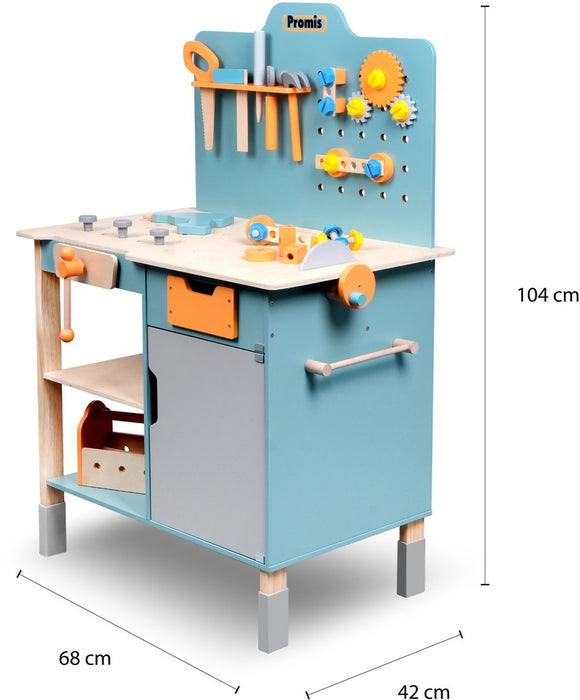 PROMIS Wooden Tool Set - Workshop and toolsORP-WIN<<<(Games and toys) Role play and dress upORP<<<ActionPL