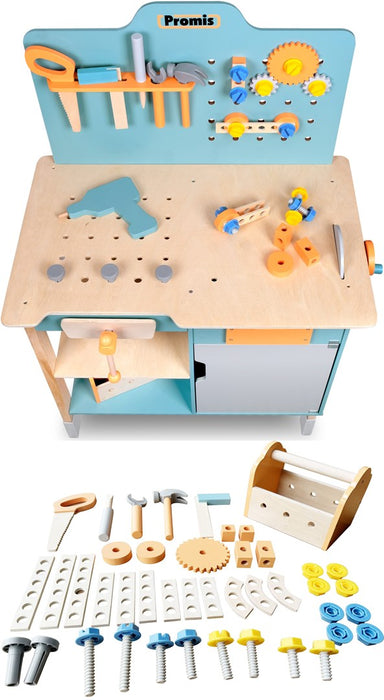 PROMIS Wooden Tool Set - Workshop and toolsORP-WIN<<<(Games and toys) Role play and dress upORP<<<ActionPL