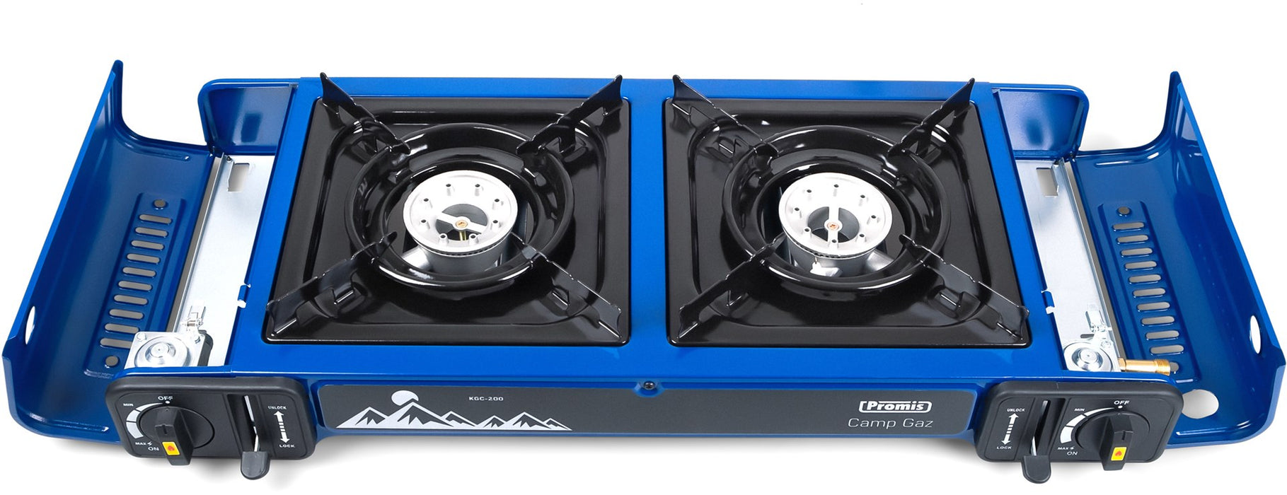 PROMIS 2-burner gas camping stove
