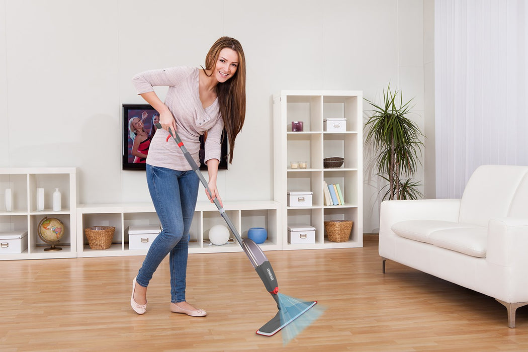 PROMIS Spray mop, grey-red
