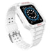 Protect Strap Band for Apple Watch 38/40/41mm Armored Case Strap - White - Smartwatch straps and cases<<<HurtelXML