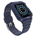 Protect Strap Band for Apple Watch 42/44/45mm Armored Case Strap - Blue - Smartwatch straps and cases<<<HurtelXML