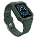 Protect Strap Band for Apple Watch 42/44/45mm Armored Case Strap - Green - Smartwatch straps and cases<<<HurtelXML
