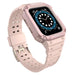 Protect Strap Band for Apple Watch 42/44/45mm Armored Case Strap - Pink - Smartwatch straps and cases<<<HurtelXML