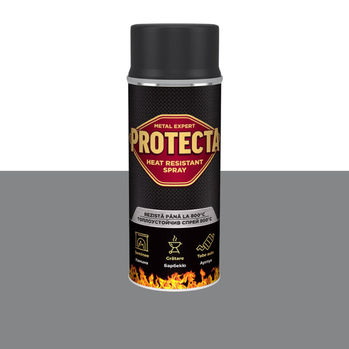 HEAT RESISTANT SPRAY GRAY 400 ML PROTECTA