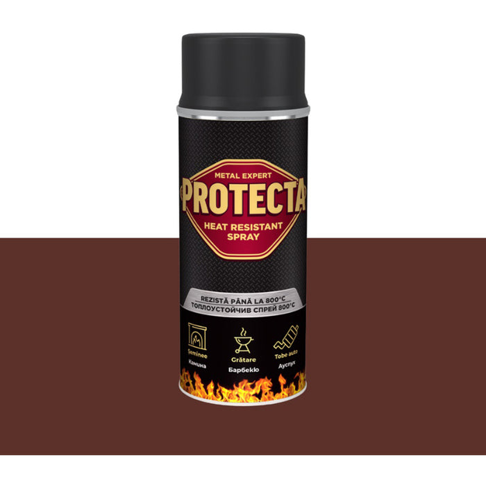 HEAT RESISTANT SPRAY BROWN 400 ML PROTECTA