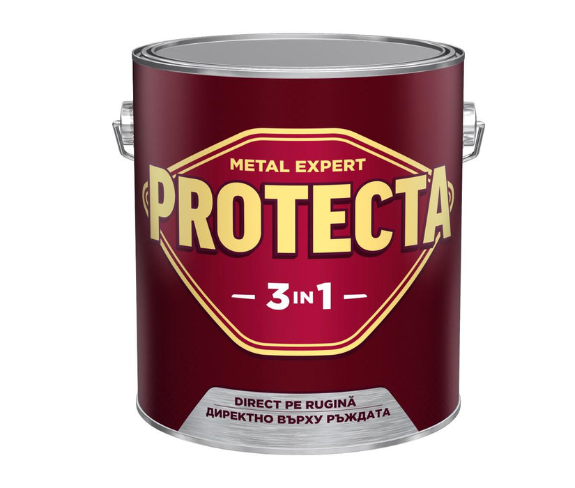 3 IN 1 ENAMEL LACQUER 2.5 L COLOR DARK GRAY METALLIC PROTECTA