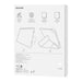 Protective case Baseus Minimalist for iPad Pro 12,9’’ 2020/2021/2022 (black) - Protective cases