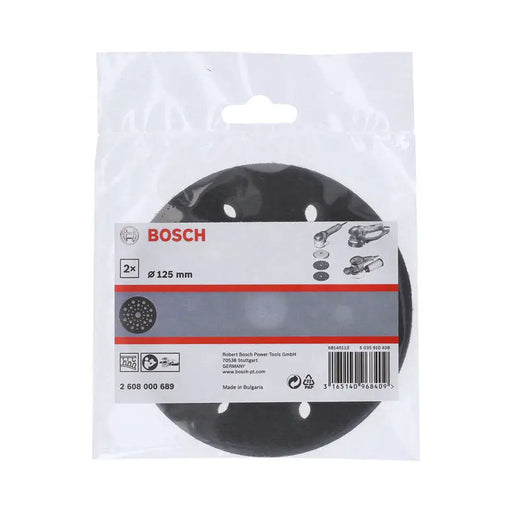 PROTECTIVE PLATE FOR ECCENTRIC GRINDER F125 2 PCS BOSCH - Шкурки за машинно шлайфане<<<Консумативи за