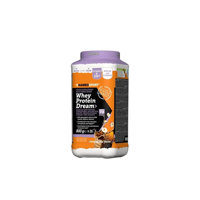 Protein supplement - NAMEDSPORT Whey Protein Dream / hazelnut - ProteinsOIS-ODB<<<SupplementsOIS<<<ActionPL