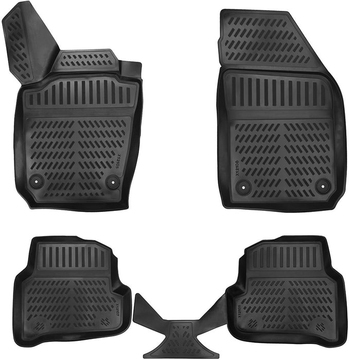 Гумени TPE 3D стелки Psn Skoda FABIA I 1999 - 2007
