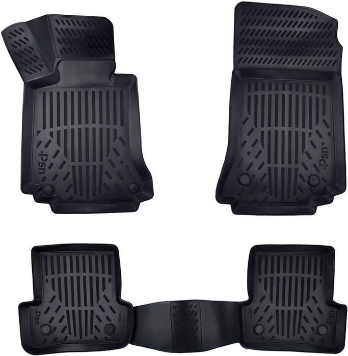 Гумени TPE 3D стелки Psn Mercedes C-CLASS III (W204) 2007 - 2014