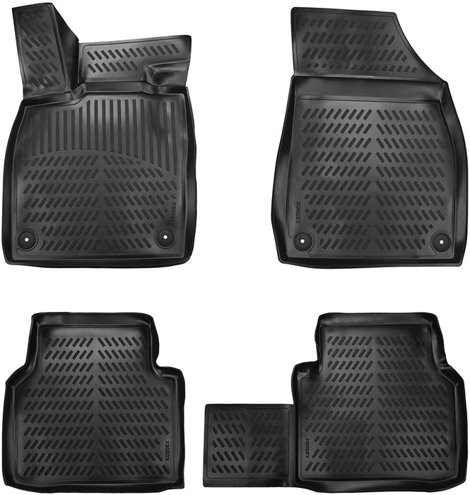 Гумени TPE 3D стелки Psn Skoda ENYAQ iV 2020 -