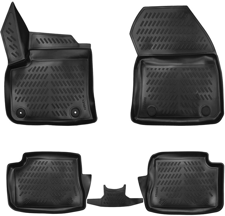 Гумени TPE 3D стелки Psn Citroen ë-C4 2020 -