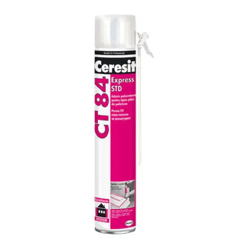 PU FOAM FOR HEAT INSULATION CERESIT CT 84 - Монтажна пяна<<<Уплътнители и фуги<<<Строителни материали<<<Praktiker