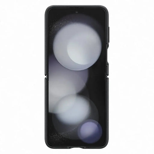 PU leather case for Samsung Galaxy Z Flip 5 - black - Cell phone cases and covers<<<HurtelXML&&&Електроника Телефони и