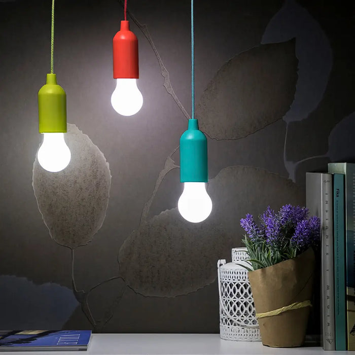 Pull-Cord LED Bulb Bulby InnovaGoods - Декорация и Осветление<<<Дом Градина<<<BigBuy&&&LED Осветление<<<Декорация и
