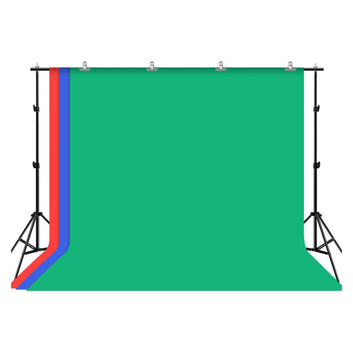 Puluz 2x3m photo backdrop set/stand + photo backdrops 3 pcs PKT5205 - Photo backgrounds<<<Photo studio<<<Photo