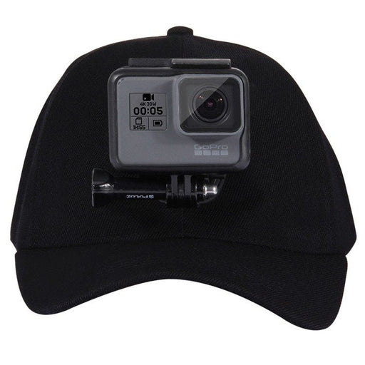 Puluz cap with sports camera mount (DJI GoPro Insta360) - Straps mounts and holders<<<Mounts<<<Tripods<<<Selfie
