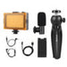 Puluz live recording set tripod + LED light + microphone + phone clip PKT3132B - Sets<<<Photo and cameras<<<InnproXML