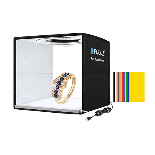 Puluz PKT3101B 25cm shadowless tent + LED mat - Shadowless tents<<<Photo studio<<<Photo and cameras<<<InnproXML