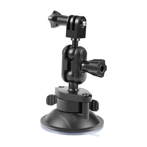 PULUZ suction cup mount for sports cameras (DJI GoPro Insta360) PU545B (black) - Straps mounts