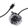 Jack Puluz tie microphone with clip PU426 1.5m 3.5mm Lightning