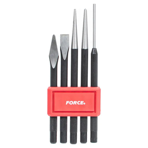 PUNCHES AND CUTTERS 5 PCS. 5 pcs. FORCE JN63795 - Чукове и секачи<<<Ръчни инструменти<<<Инструменти и