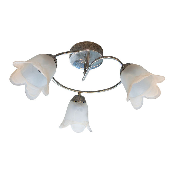 CHANDELIER 3XE27 CHROME G PURALUX