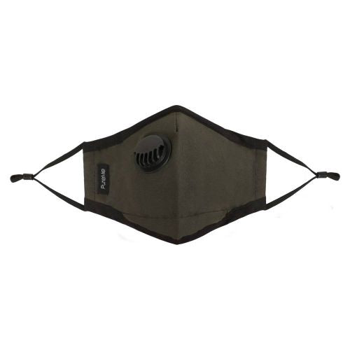 PureMe Reusable / Adjustable Mask Cotton 2 pcs N95 filters inside the package Olive