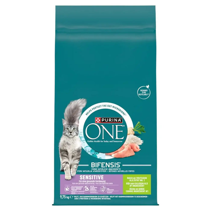 PURINA One Sensitive Turkey - dry cat food - 9,75kg - Dry foodDLK-KAS<<<For the catDLK<<<ActionPL