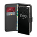 Puro Booklet Case with Flip and Wallet for Samsung Galaxy S25 Ultra - Black - Cell phone cases and covers<<<HurtelXML