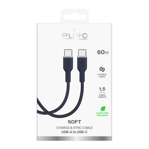 Puro Cable ’ICON’ from USB-C to USB-C 1.5m - *Kategoria tymczasowa<<<HurtelXML