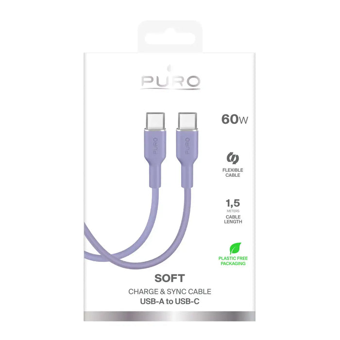 Puro Cable ’ICON’ from USB-C to USB-C 1.5m - *Kategoria tymczasowa<<<HurtelXML